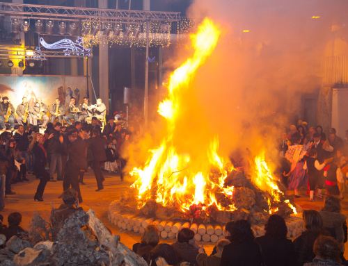 Sant Antoni festival in Ascó: the religious side
