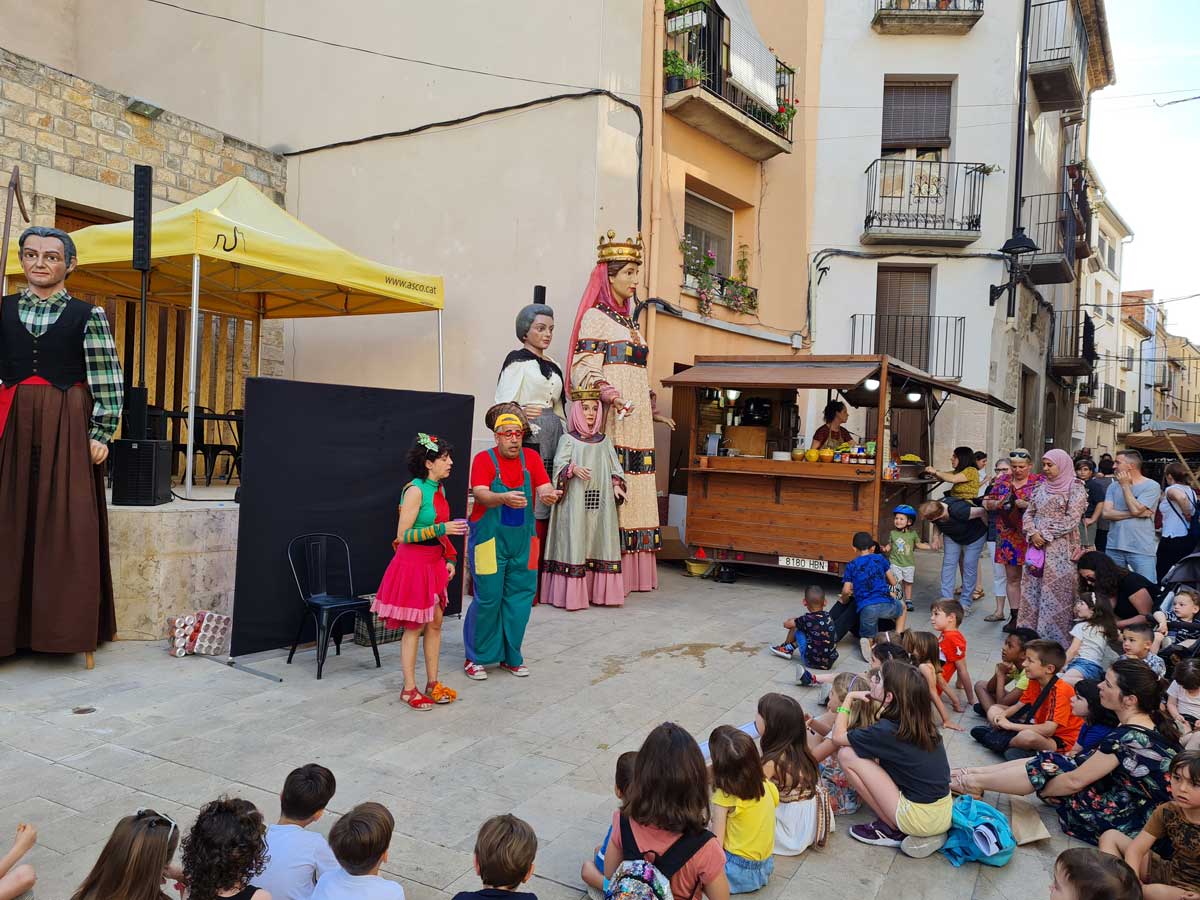 Activitat lúdica Fotografia d'un espai lúdic de teatre per als nens.