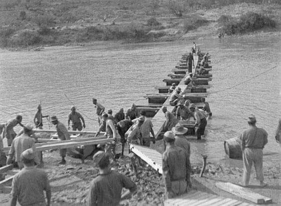 Bataille de l'Èbre Fotografia d'arxiu de la Batalla de l'Ebre