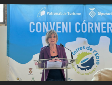 Acte institucional conveni corner amb el patronat de turisme