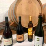 Fotografia de quatre botelles de vi