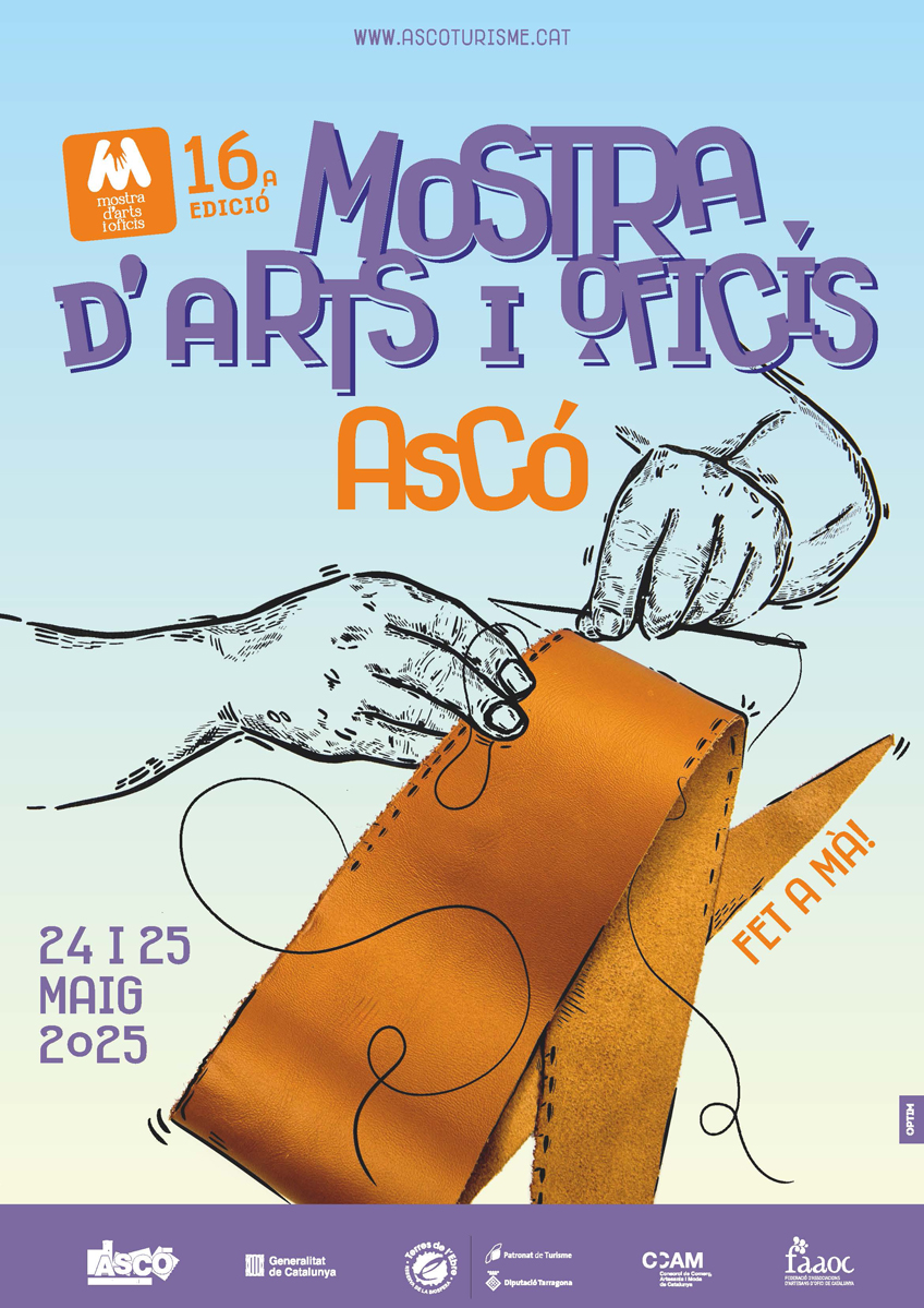 Cartell de la 16a Edició de la Mostra d'Arts i Oficis